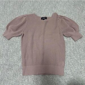 pink express sweater. size XS. never worn.